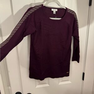 Calvin Klein Deep Red Long Sleeve Shirt